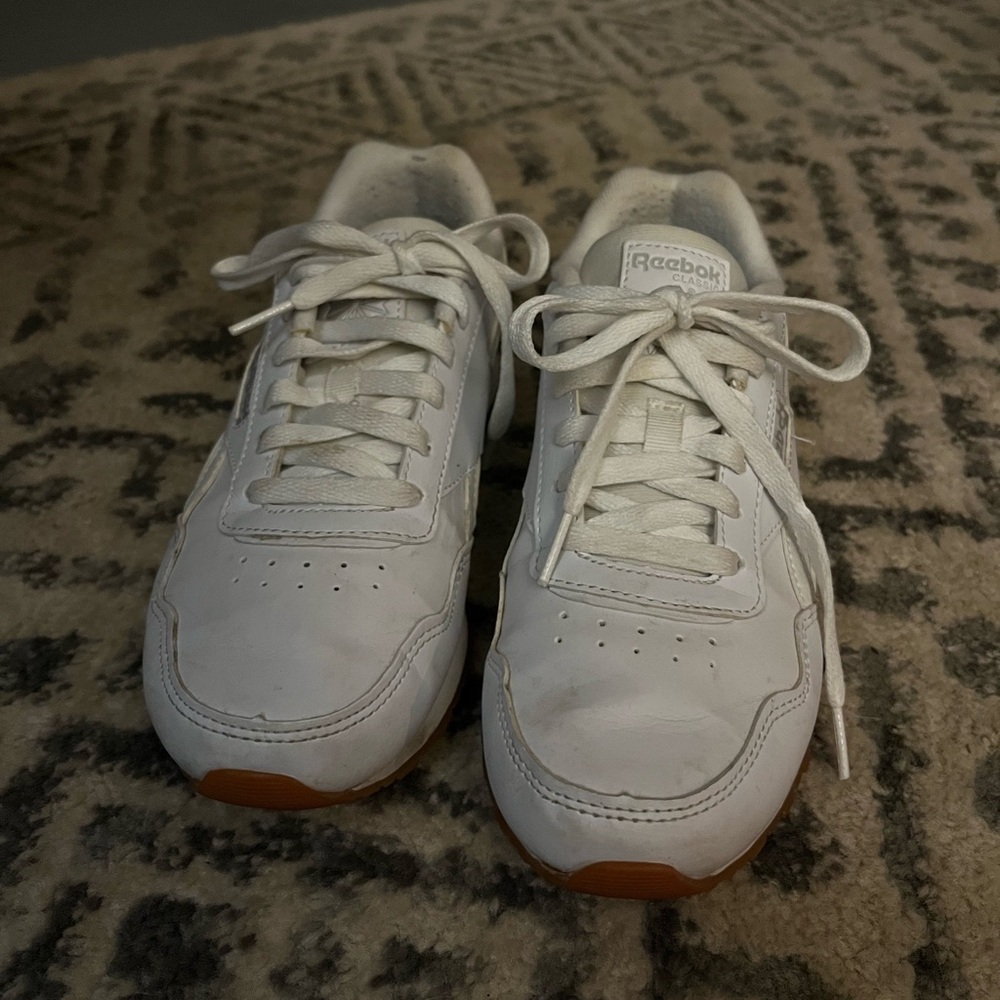 White Reebok Sneakers - Picture 2 of 6